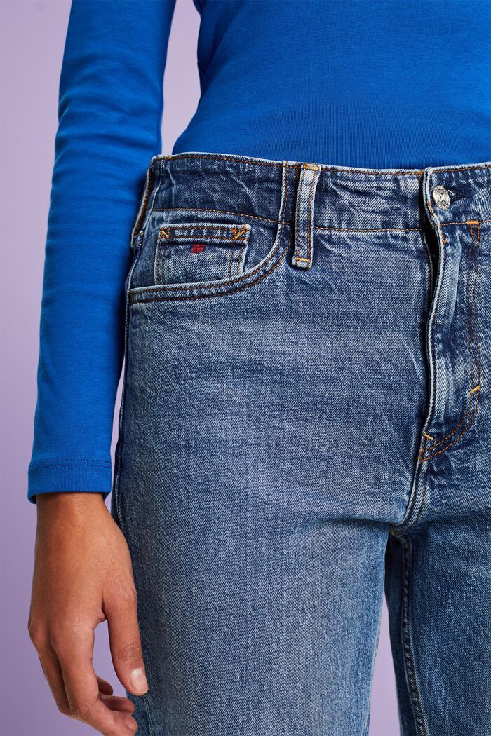 Retro-Classic-Jeans mit mittlerer Bundhöhe