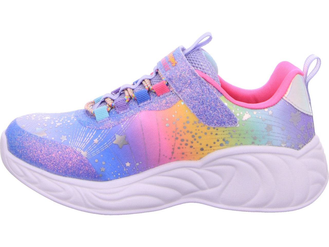 SKECHERS Mädchen Sneaker blau
