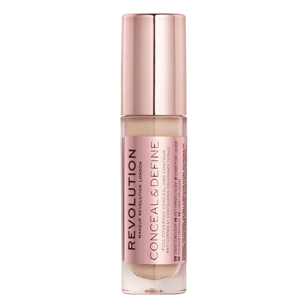 MAKEUP REVOLUTION maskuojamasis ir paryškinantis veido maskuoklis C5.7 4ml