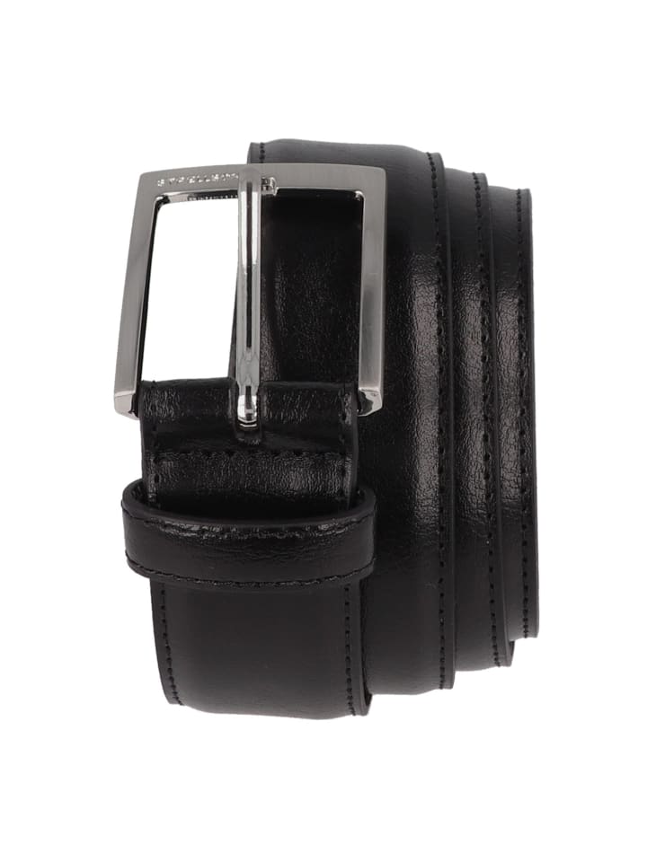 Strellson Gürtel Leder in black günstig kaufen