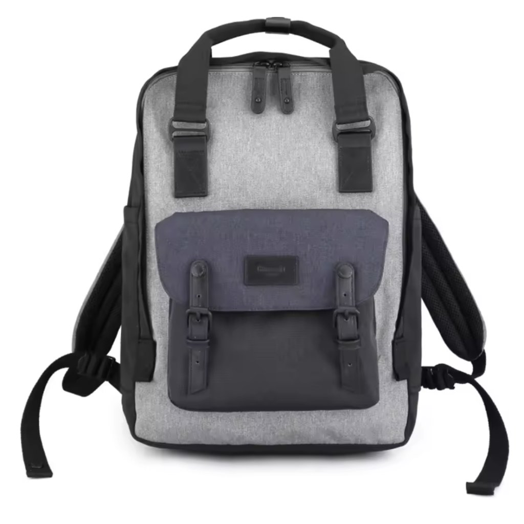 Himawari Stadtrucksack grau-blau groß (1010#05)