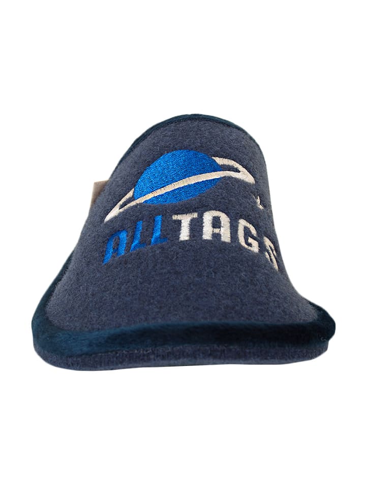 Adelheid Filzpantoffel ALL-tagsheld  in Blau günstig kaufen