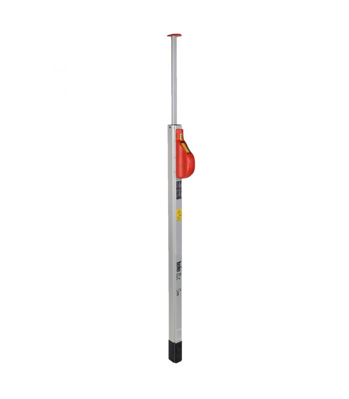 Metofix 545550 Riglă de măsurare Telefix din aluminiu, 5 metri, fabricată în Germania