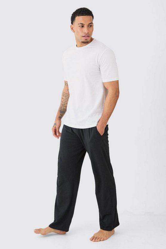 Loungewear-Set aus T-Shirt & Shorts