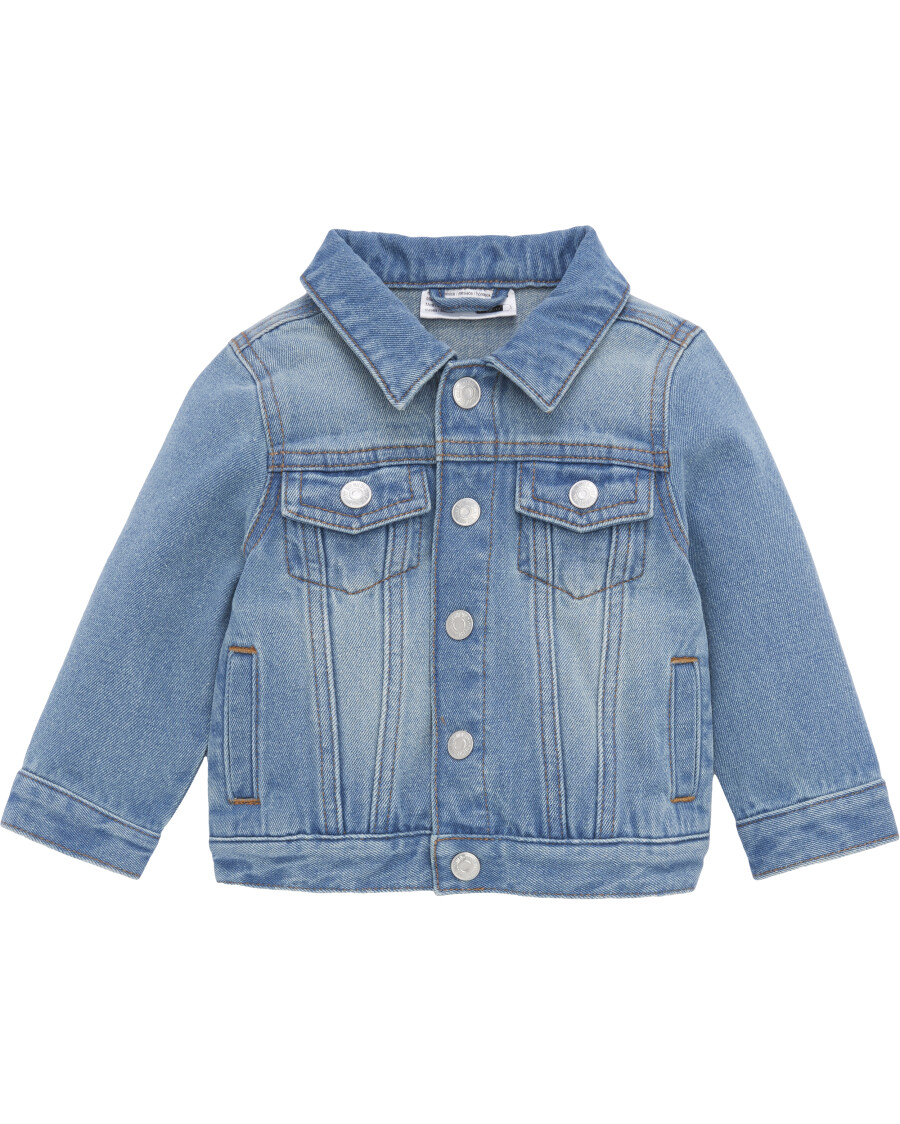 Jeansjacke in heller Waschung