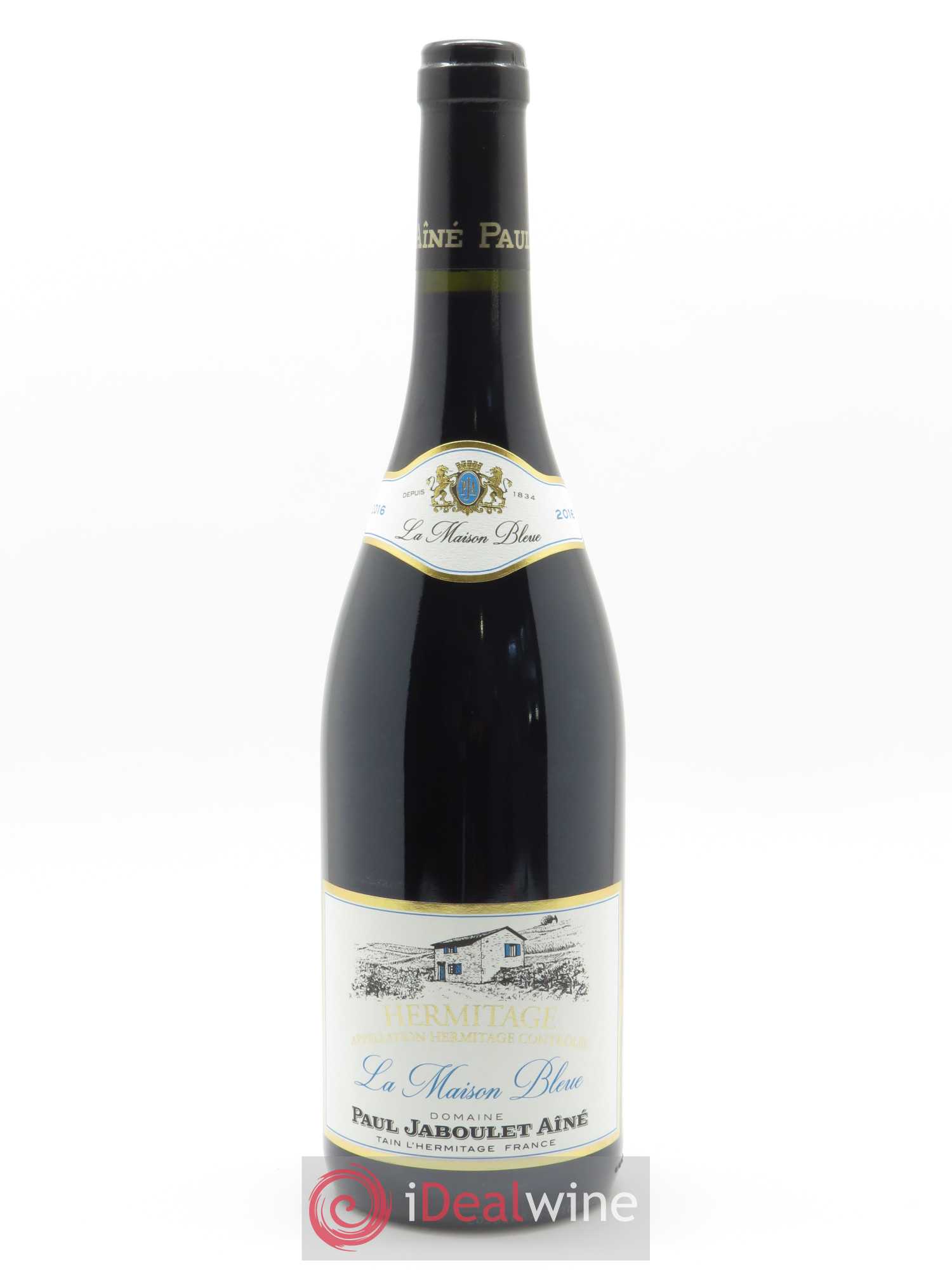 Hermitage La Maison Bleue Paul Jaboulet Ainé  2016 - Lot de 1 Bouteille