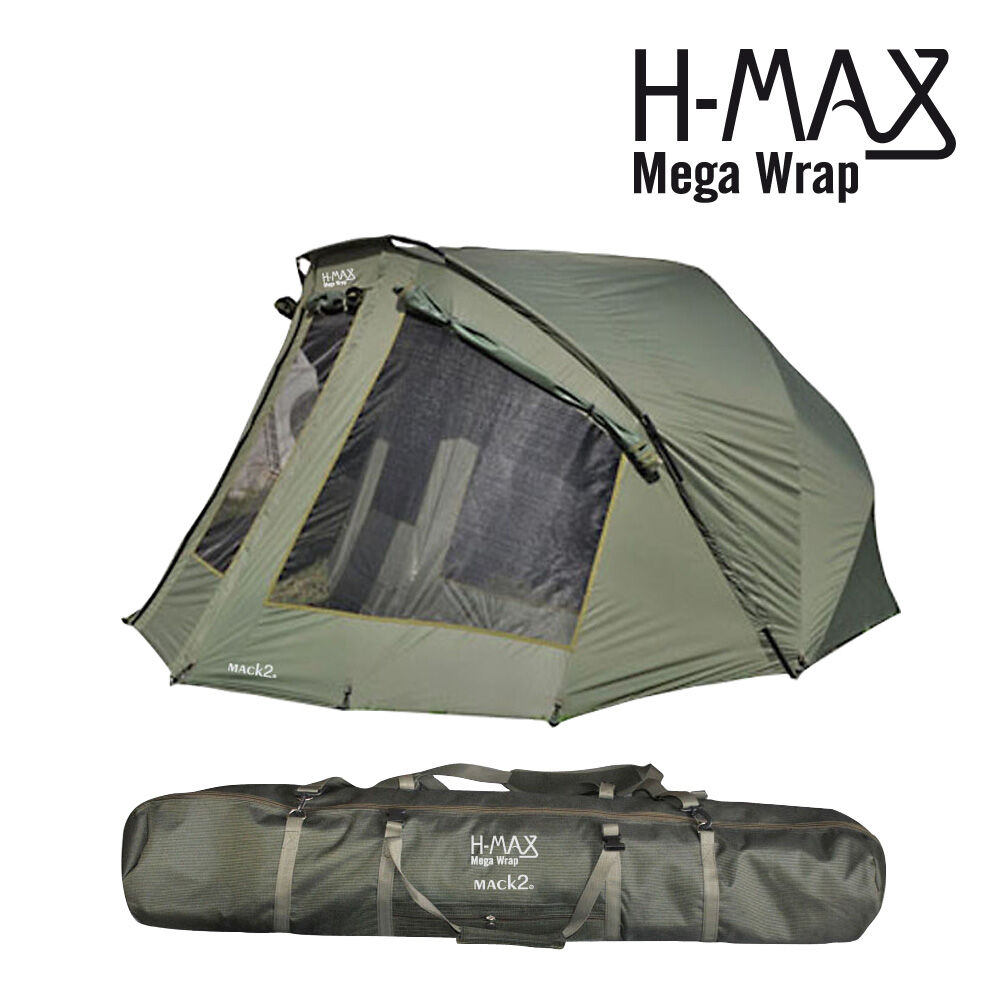 Mack2 h max air-tech bivvy mugursoma ar pārsegu