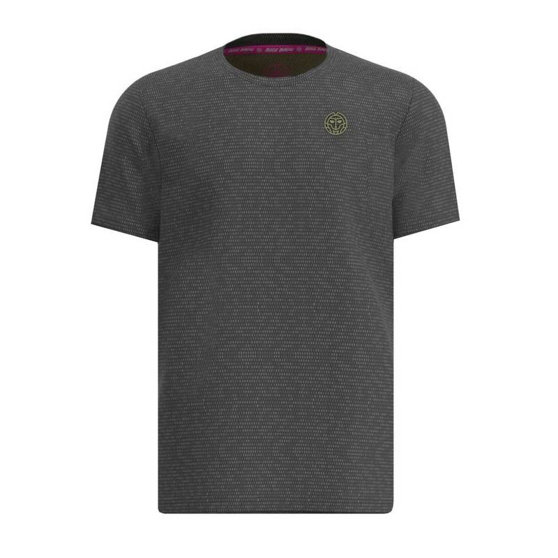 BIDI BADU Crew Two Colored Tee Tennisshirt Herren