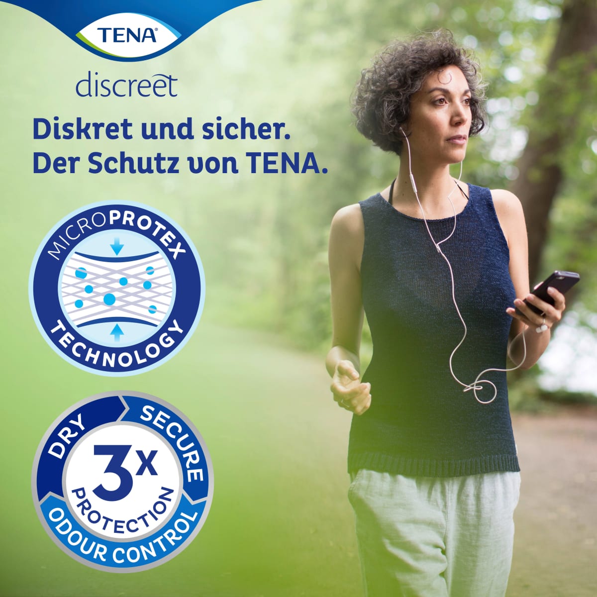 discreet Slipeinlagen Inkontinenz Ultra Mini Plus, 24 St