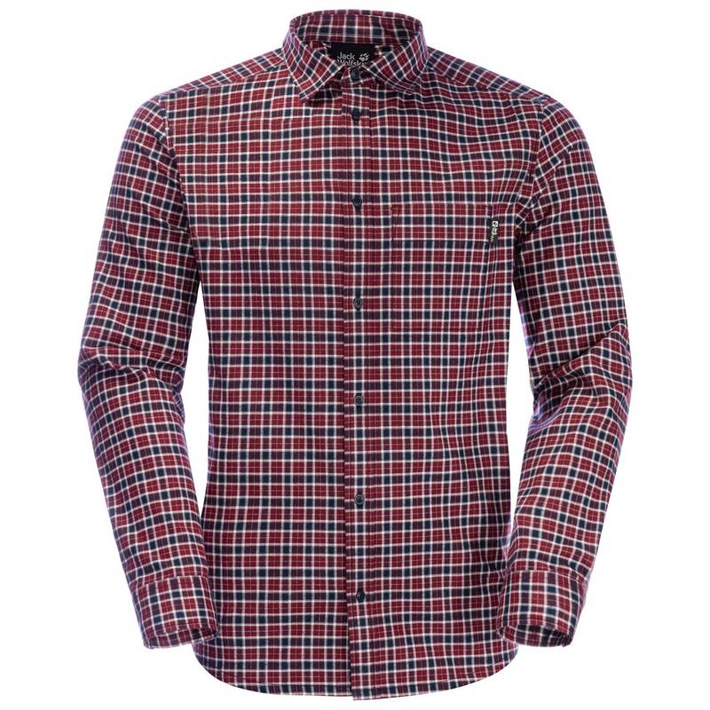 Jack Wolfskin BERGWEG SHIRT M Langarmshirt Herren