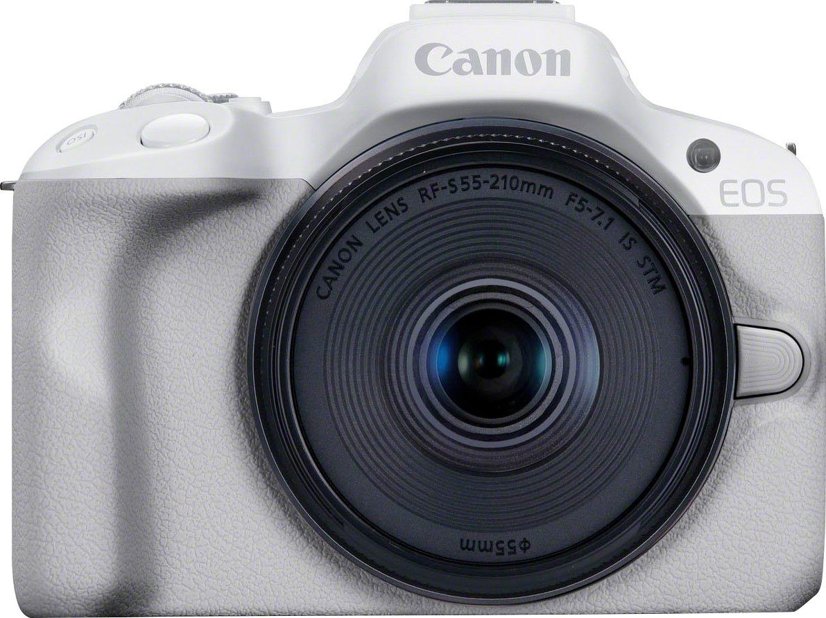 Canon EOS R50 + RF-S 18-45mm F4.5-6.3 IS STM Kit Systemkamera (RF-S 18-45mm F4.5-6.3 IS STM, 24,2 MP, Bluetooth, WLAN)