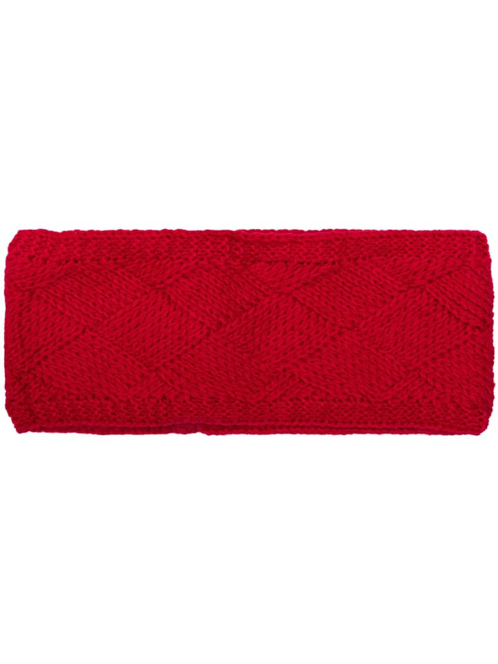 styleBREAKER Strick Stirnband in Rot günstig kaufen onesize