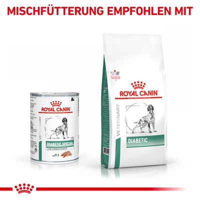Royal Canin Veterinary Canine Diabetic Special Low Carbohydrate Mousse