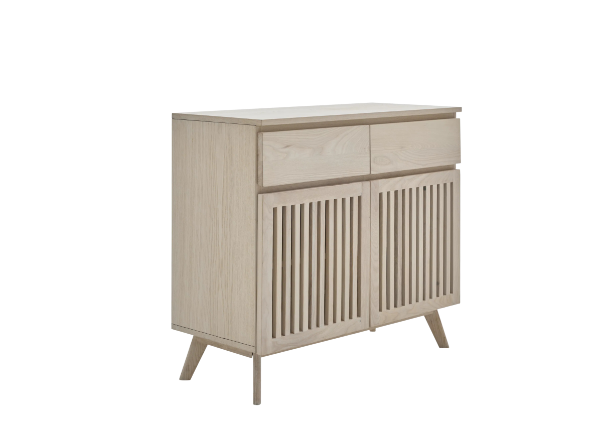 Roomio Sideboard No. 2000 Esche 90 x 80 cm