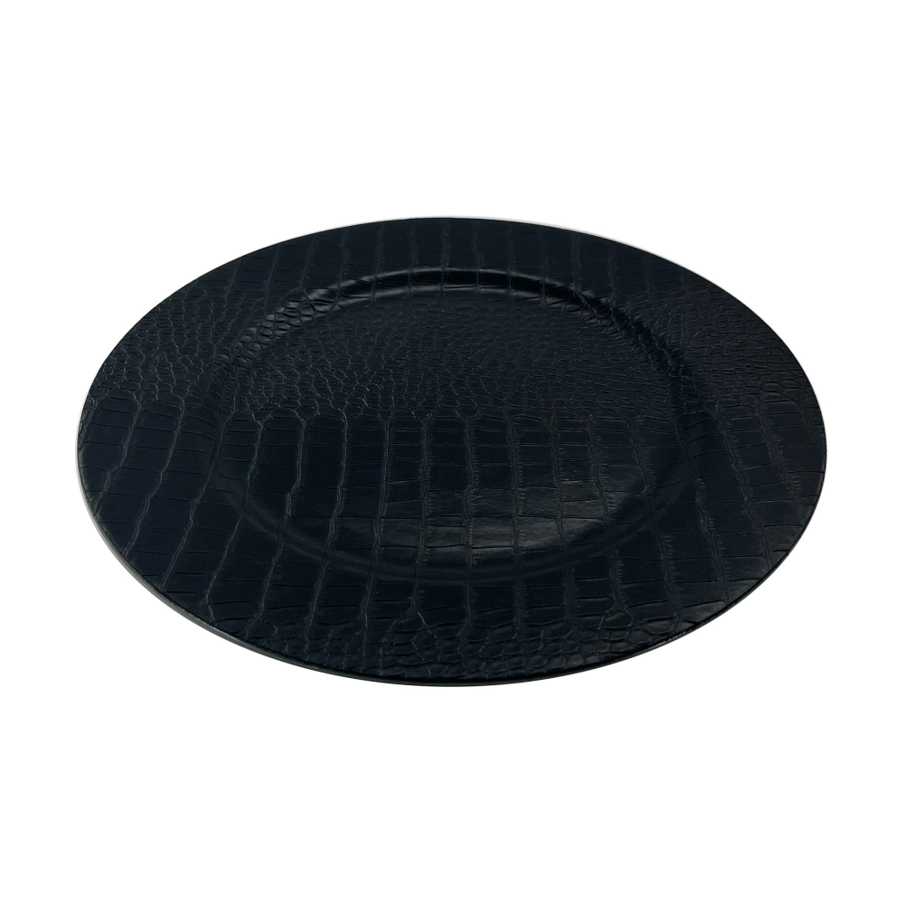 Platzteller ca. D33cm Kroko