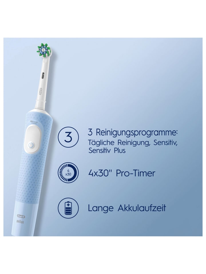 Oral-B Zahnbürste Vitality Pro in Blau günstig kaufen onesize