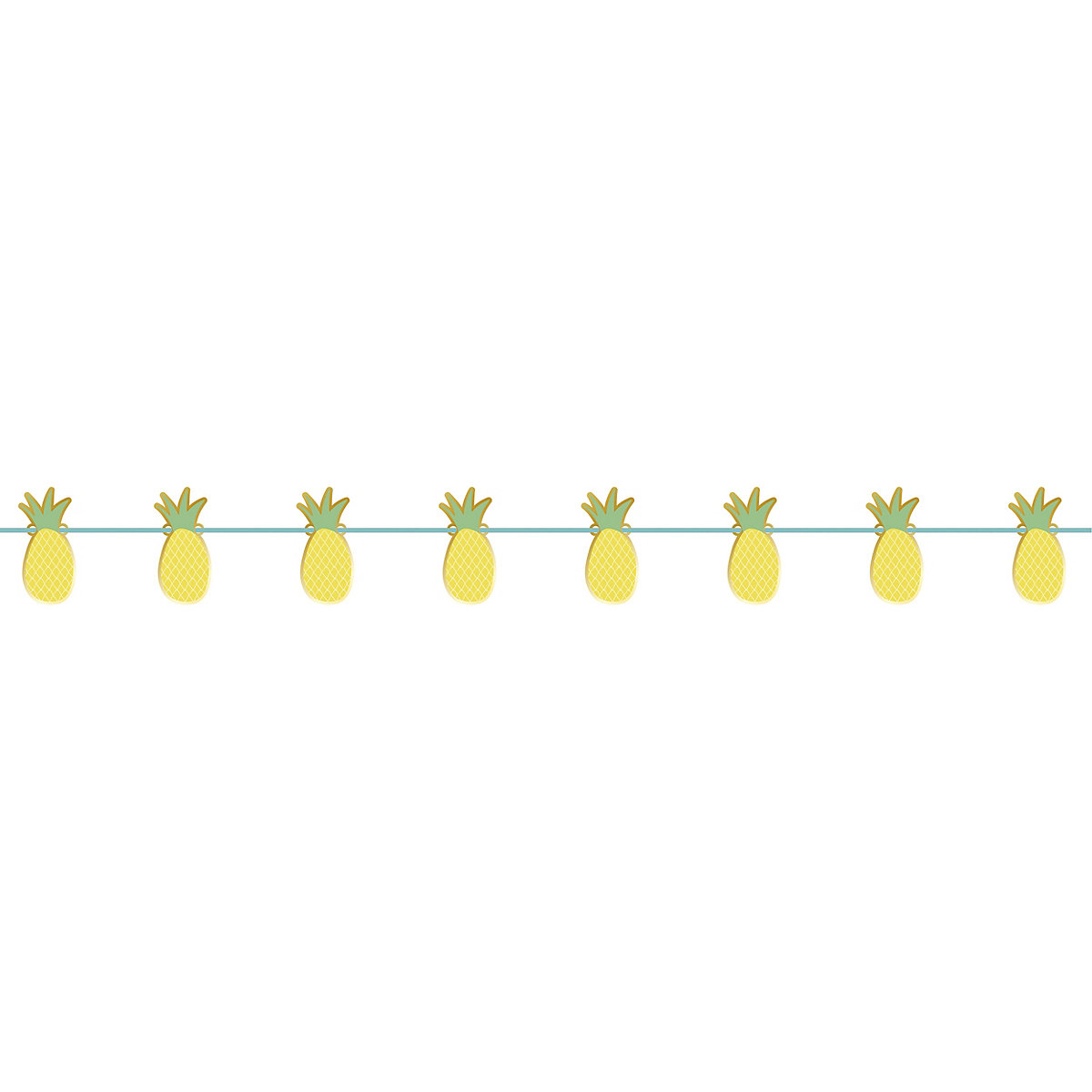 Girlande Banner Ananas, 2,3 m