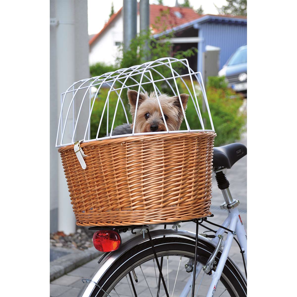 Aumüller Fahrradkorb Gepäckträgermontage gesotten