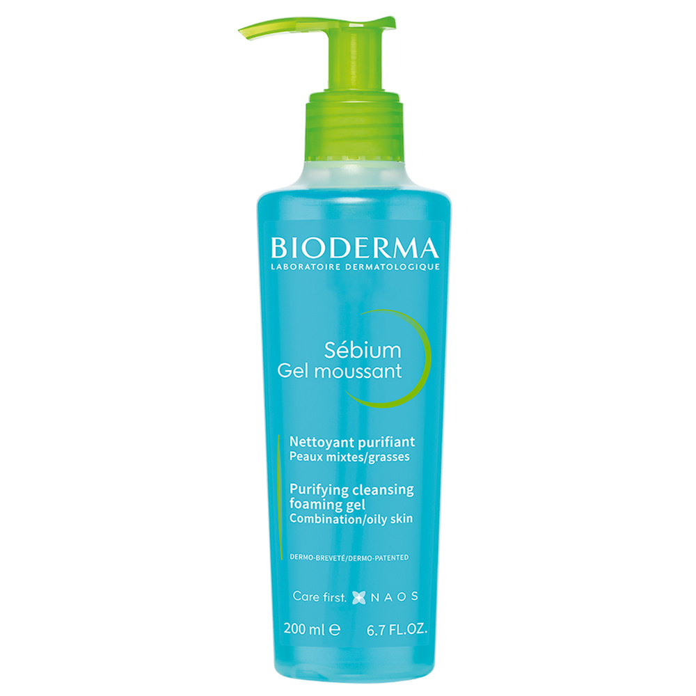 Bioderma SÉBIUM Gel moussant Gel moussant visage peaux grasses à tendence acnéique