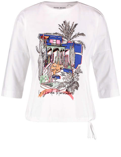 3/4 Arm Shirt mit Tunnelband