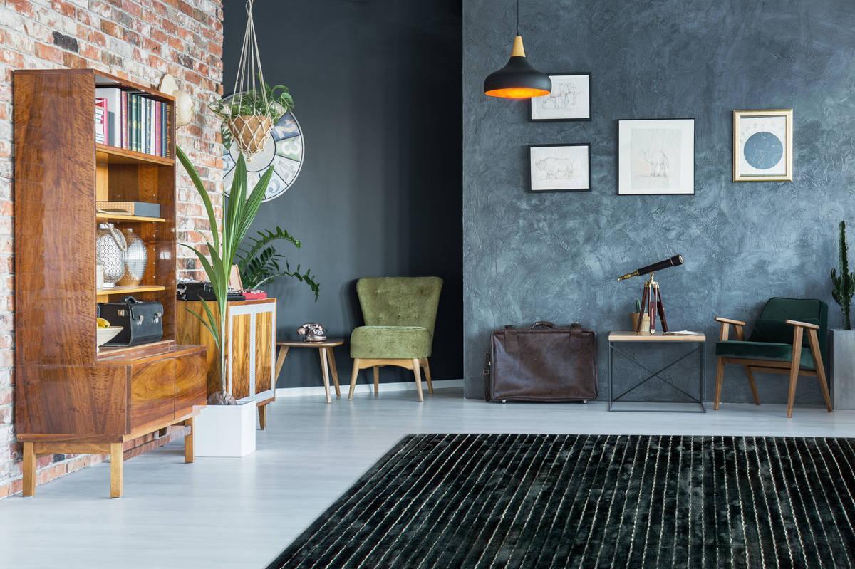 Kayoom Prime 110 Anthrazit / Multi 120cm x 170cm