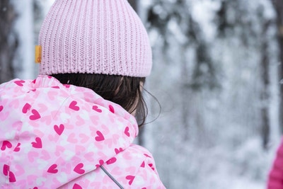 Mütze, rosa für Mädchen