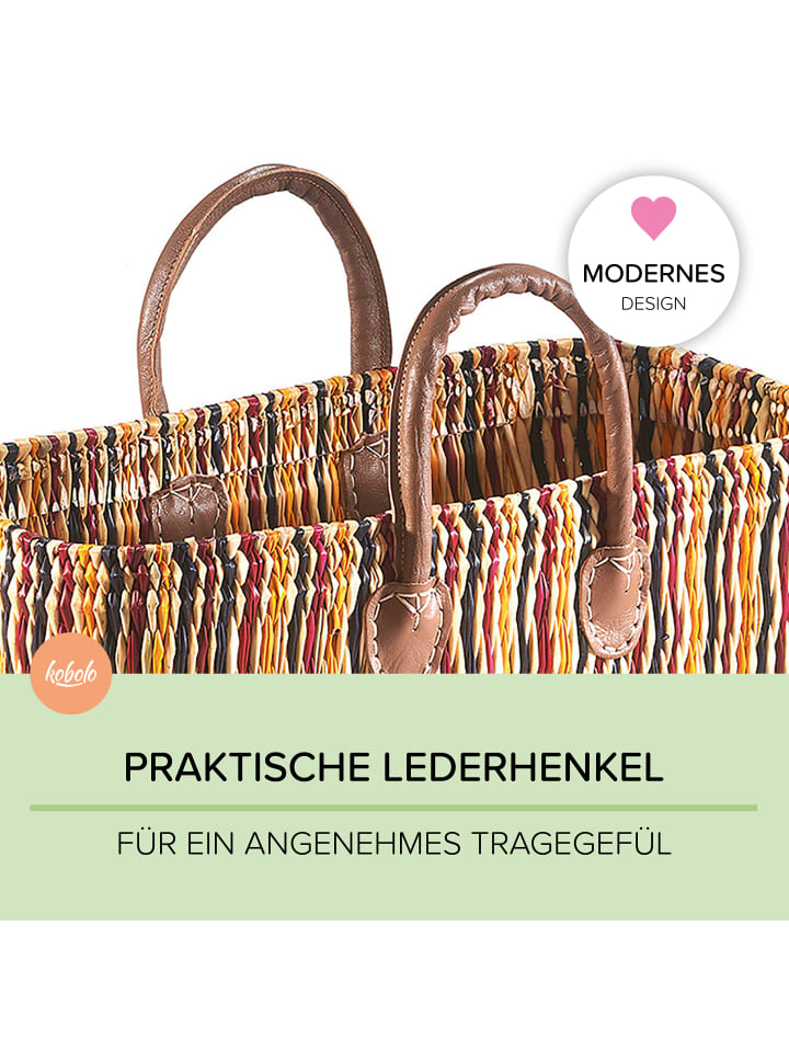 kobolo Einkaufstasche COLORSEAGRASP in Bunt günstig kaufen onesize