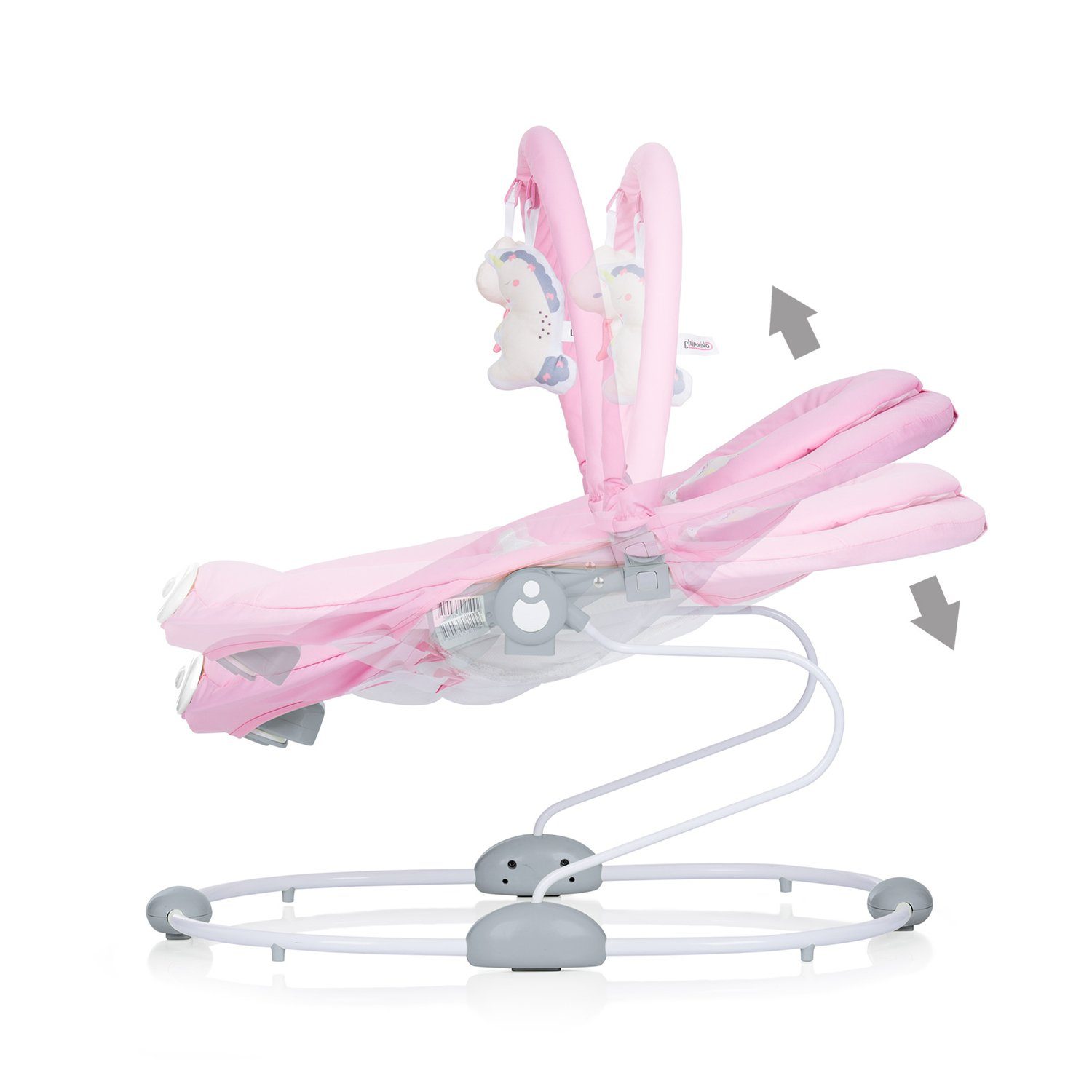 Chipolino Babywippe Babywippe Siesta, Musikfunktion und Vibration, Lautstärke einstellbar