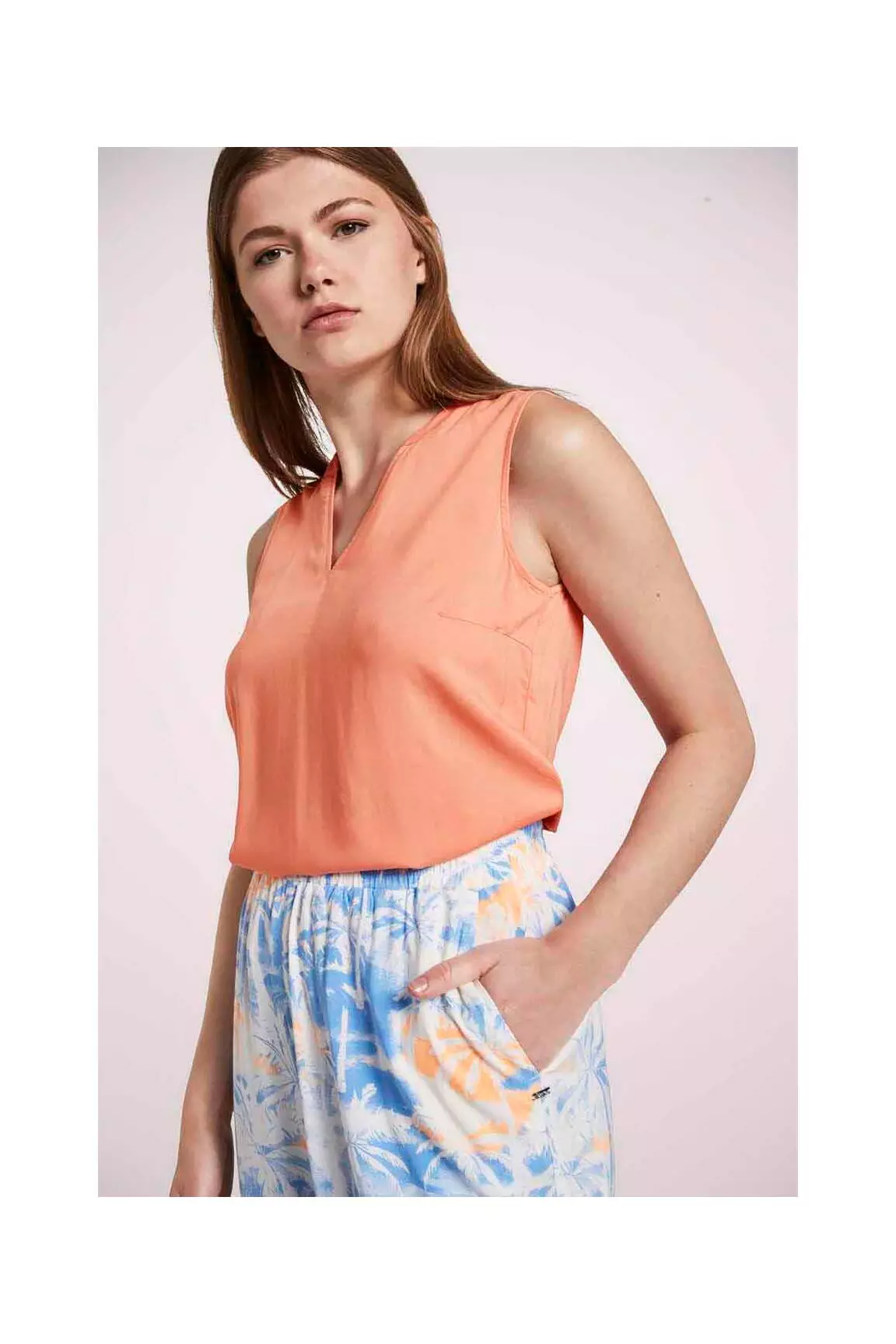 Tom Tailor Tops Femme couleur orange