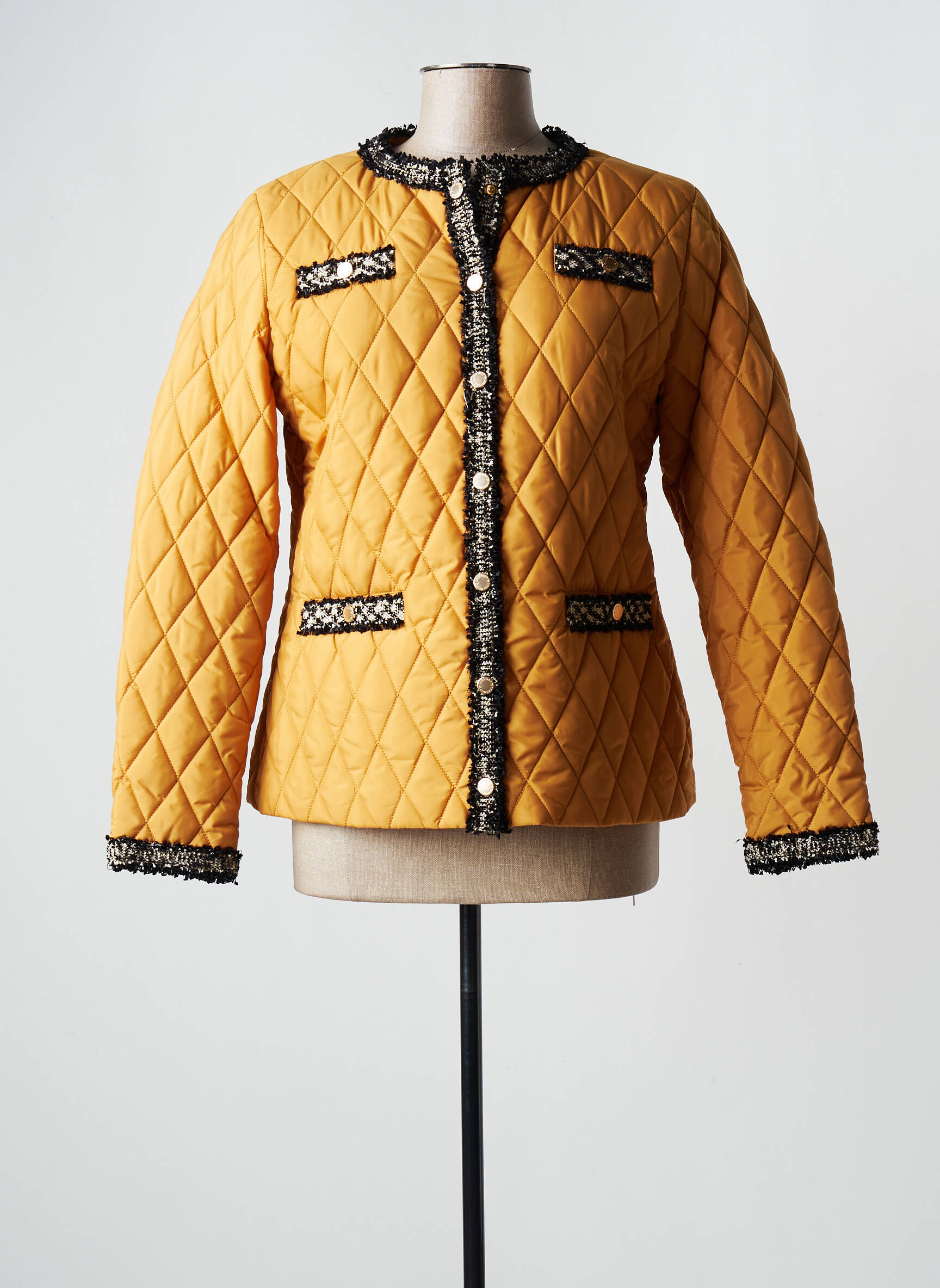 Concept K Doudounes Femme couleur jaune