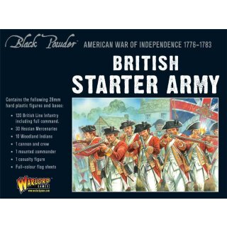 American War of Independence British Army Starter Set (160)