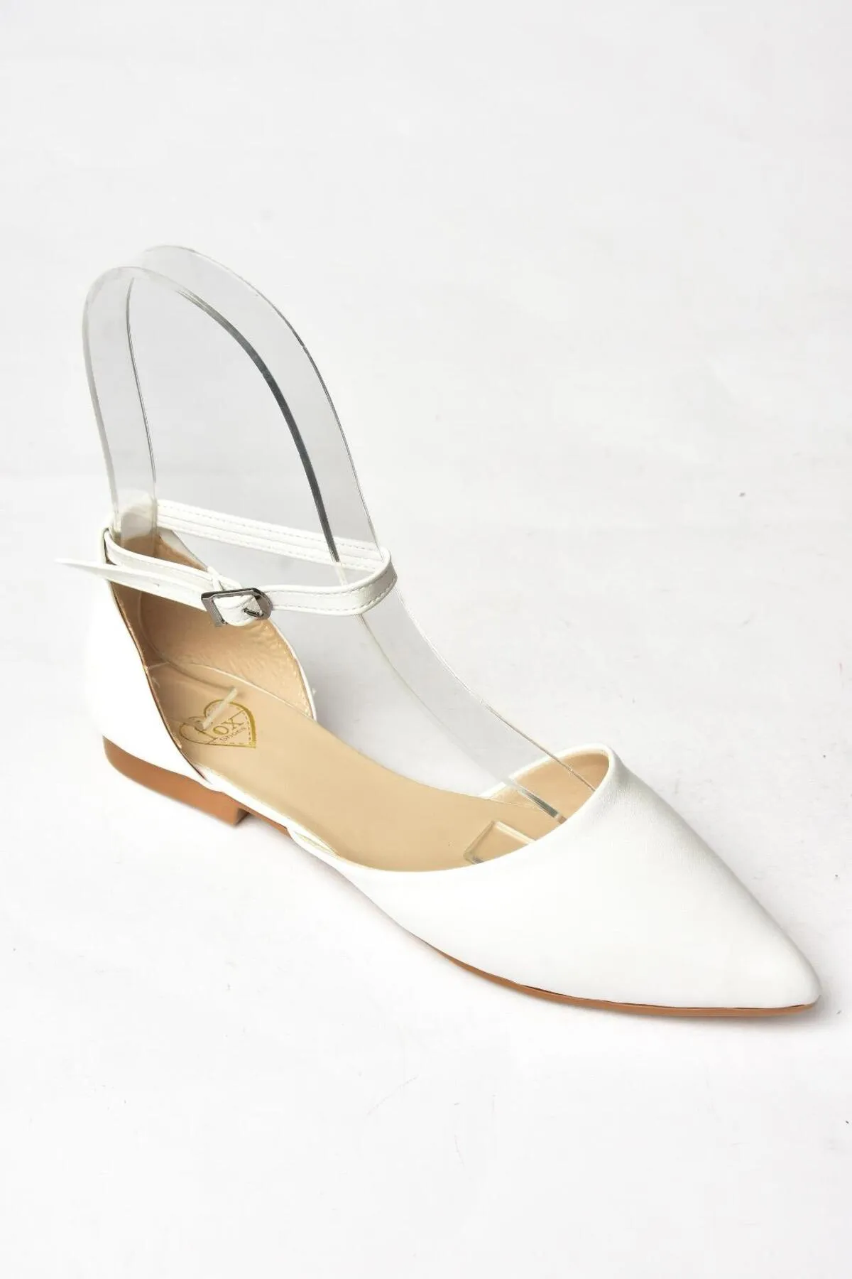 Fox Shoes  S726299609 Weiße Ballerinas für Damen