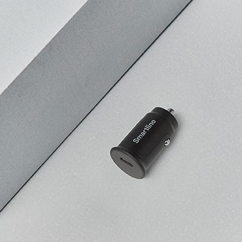 Smartline Billader 1 USB-C PD 20W sort