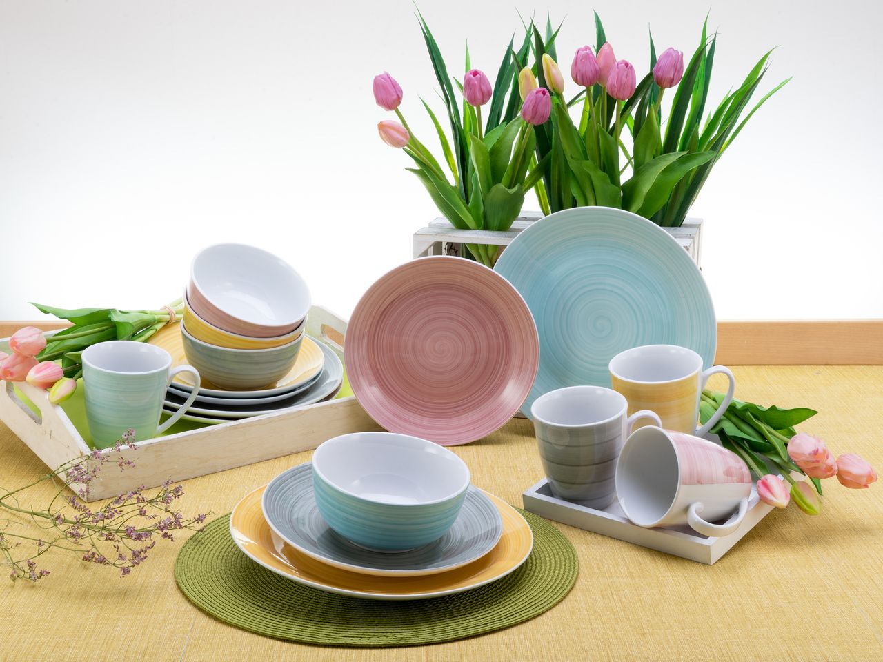 CreaTable Pastello Kombiservice 16 tlg