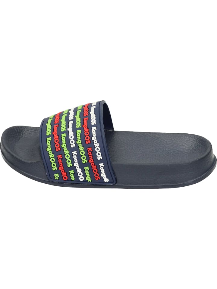 Kangaroos Badeschuhe in dk navy/lime günstig kaufen