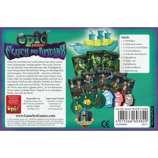 Tiny Epic Pirates: Fluch des Amdiak (DE)