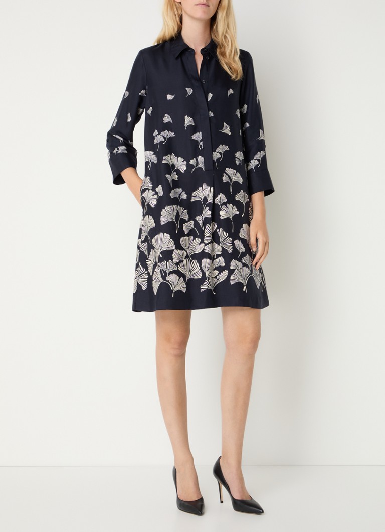 Abito corto a blusa Hobbs Marci con stampa floreale