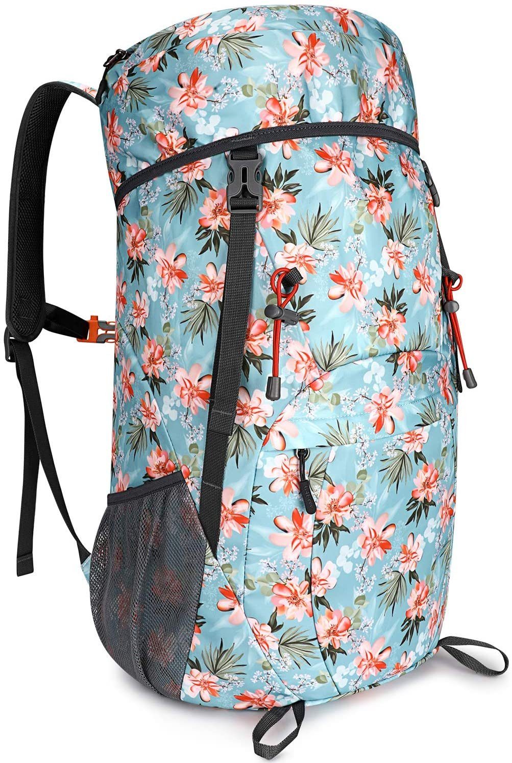 G4Free Wanderrucksack, Unisex Ultraleicht Faltbarer Wanderrucksack 35 L