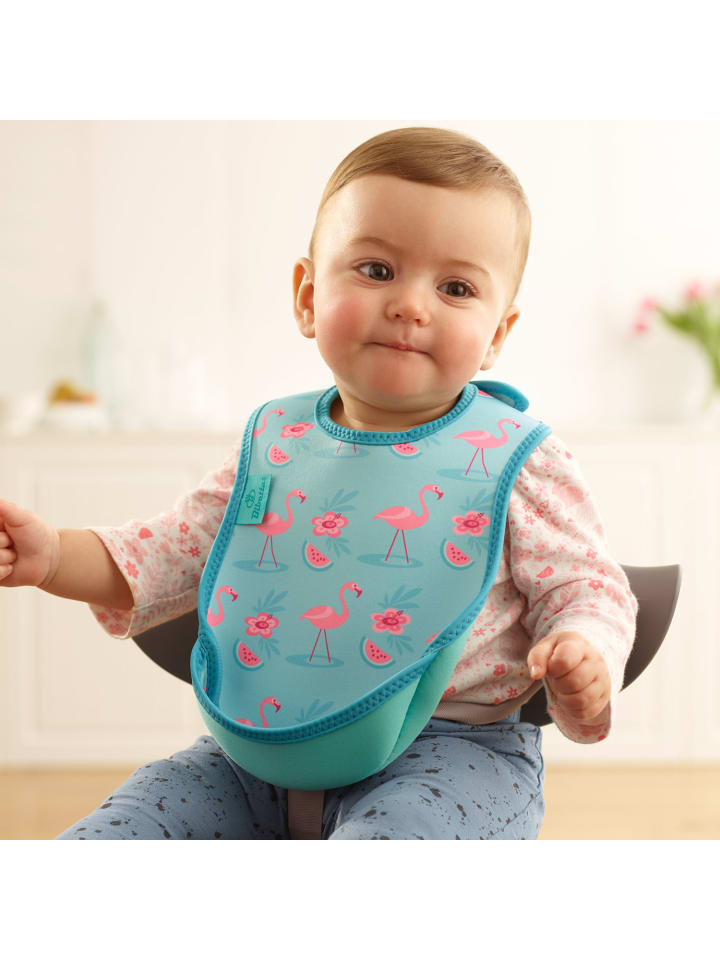 Bibetta Lätzchen UltraBib Neopren-Lätzchen Flamingos günstig kaufen onesize