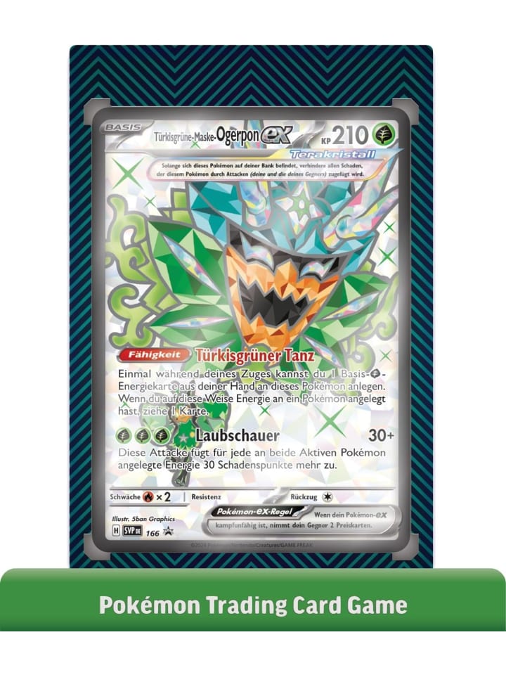Pokémon Pokémon Ogerpon ex Premium Kollektion in Mehrfarbig ab 6 Jahre günstig kaufen onesize