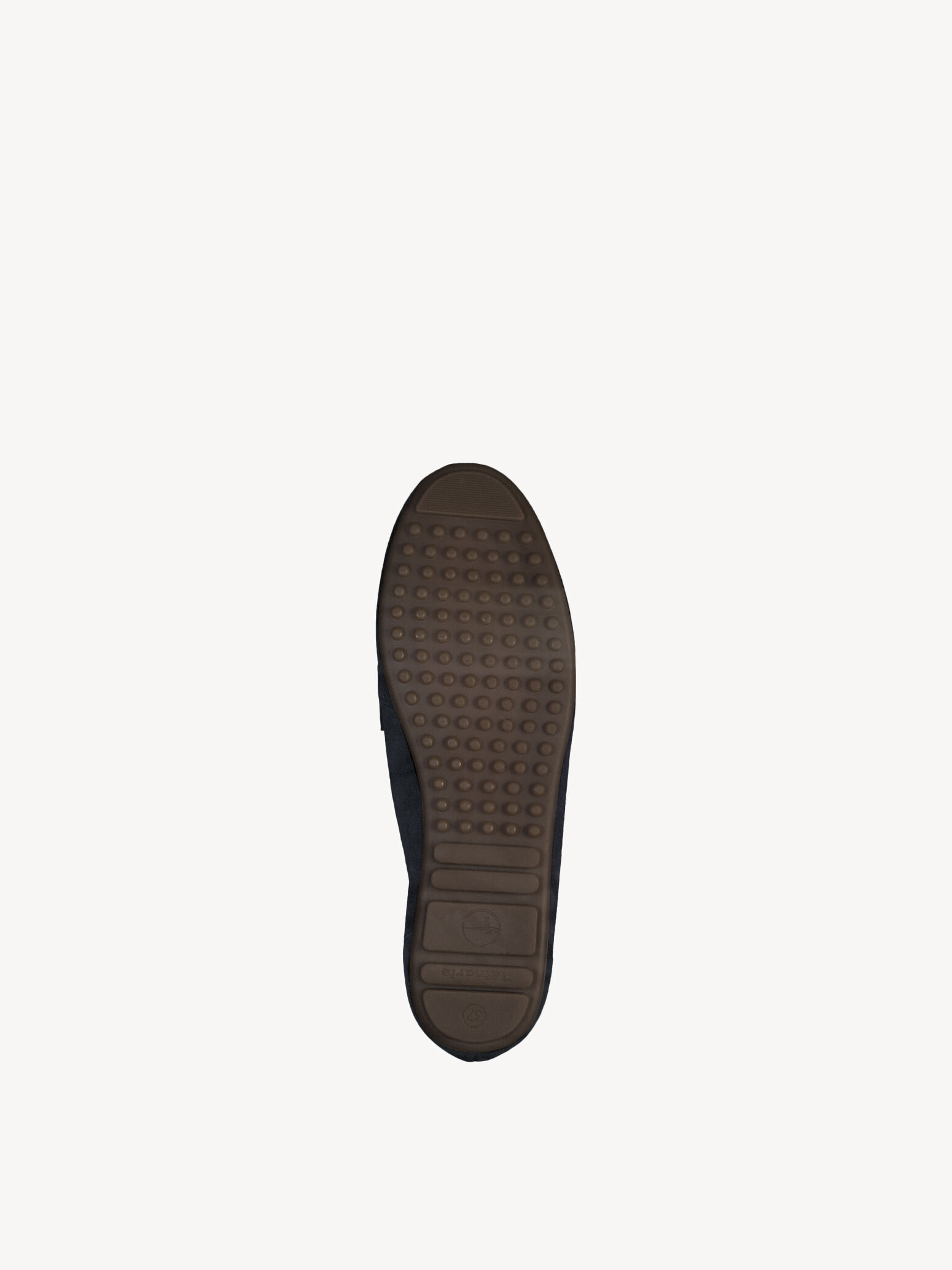 Mocassin en cuir - bleu