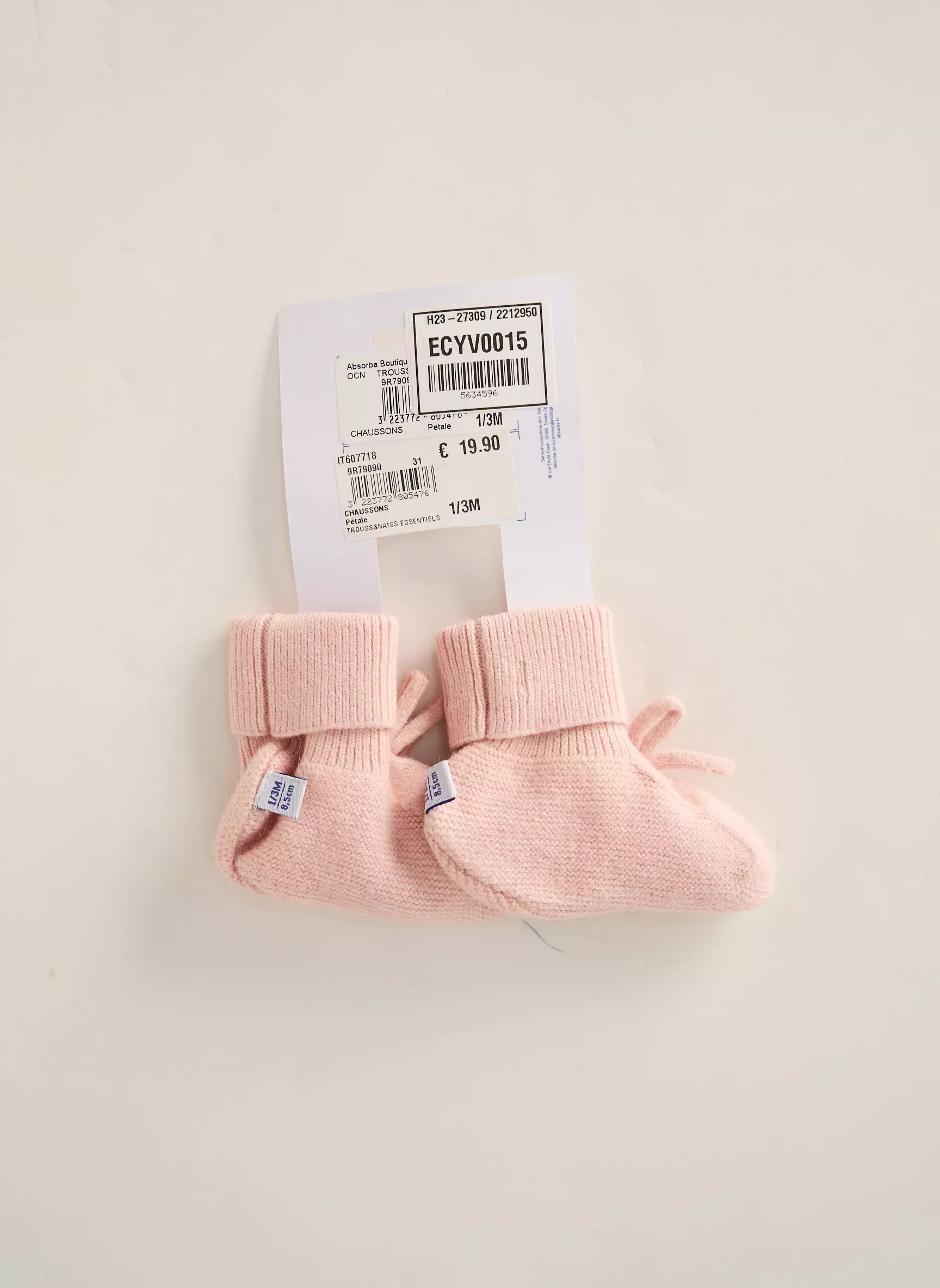 Absorba Chaussons Enfant couleur rouge