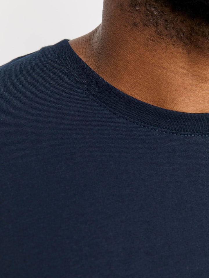JACK & JONES PLUS T-shirt in Navy Blazer günstig kaufen