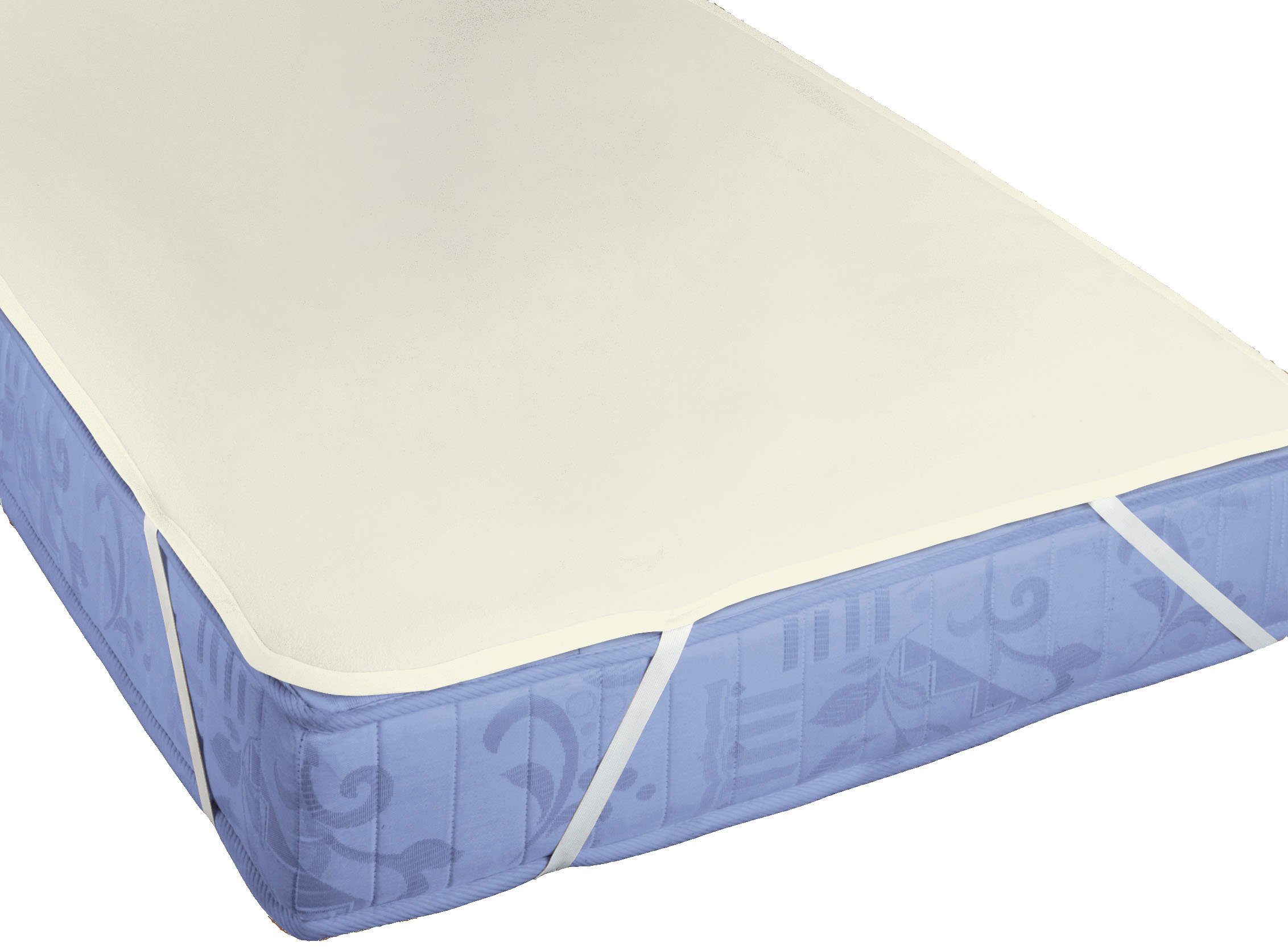 Matratzenauflage Molton-Matratzenauflage Biberna Sleep & Protect, nachhaltig produziert, kochfest bis 95 °C
