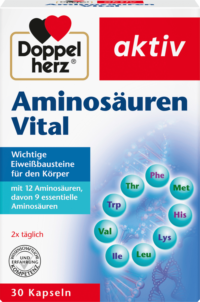 Aminosäuren Vital Kapseln 30 St., 27,2 g