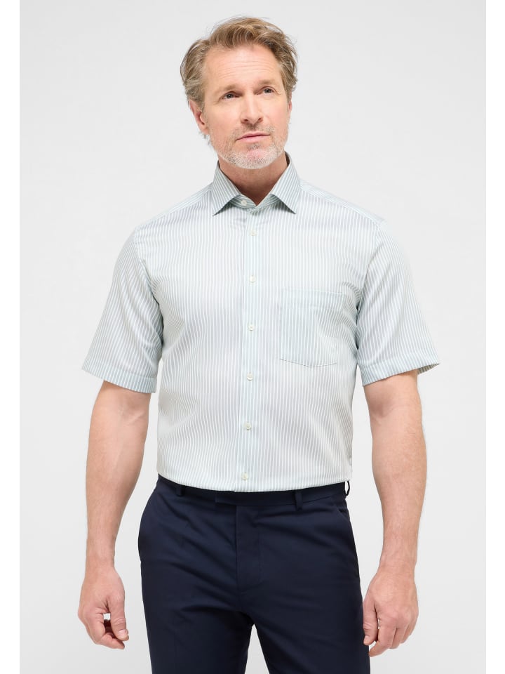 Eterna Hemd MODERN FIT in grün günstig kaufen