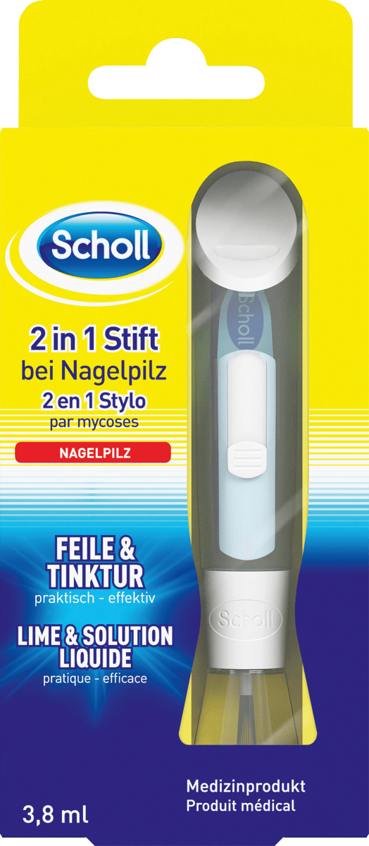 Nagelpilz Set 2in1, Feile & Tinktur, 3,8 ml