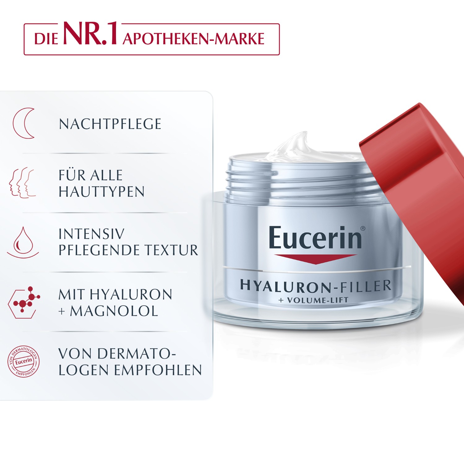 Hyaluron-Filler + Volume-Lift Nachtpflege