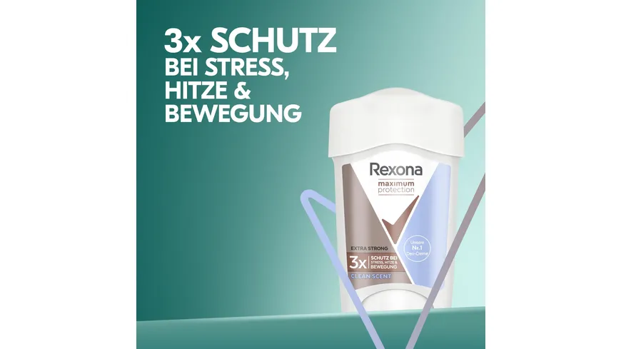 Rexona Deo Creme Deodorant Antitranspirant Maximum Protection Clean Scent 45 ml