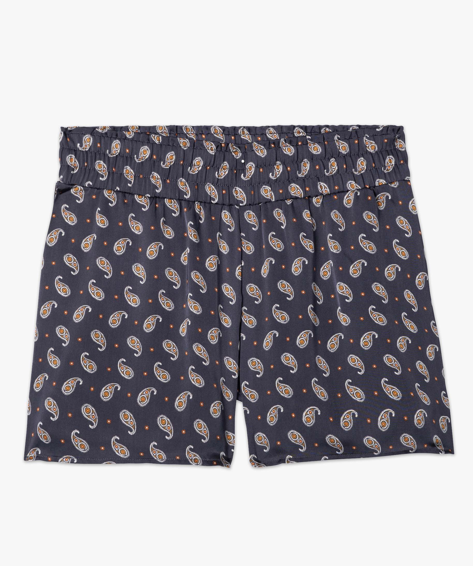 Bas de pyjama femme forme short à motifs fleuris imprime | GEMO